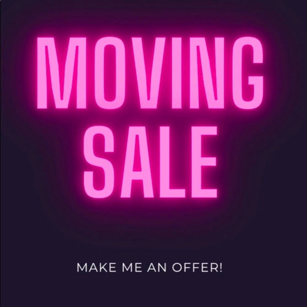 Everything must go by SUNDAY!